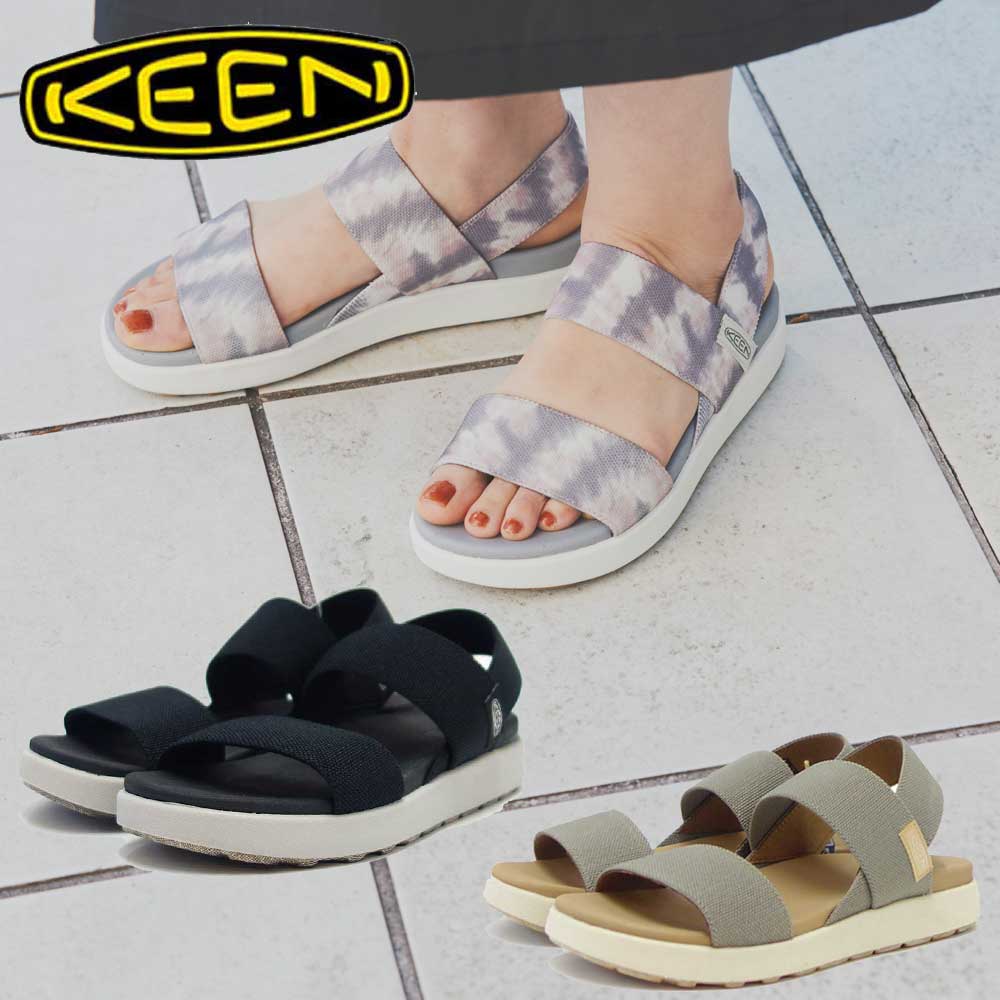 KEEN キーン ELLE BACKSTRAP エル バックストラップ (レディースサンダル)コンフォートサンダル スポーツサンダル アウトドア タウンシューズ おしゃれ カジュアル 1022620 1027159 1027160「靴」