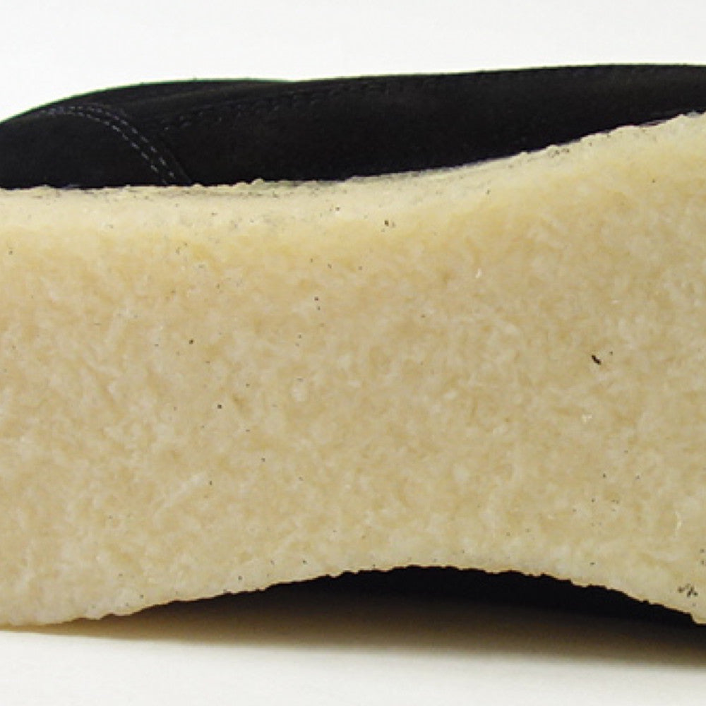 WALSH ウォルシュ ENC 71035(ユニセックス) ENSIGN CREPE カラー:ブラック(英国製) スエードレザーのランニングスニーカー 「靴」