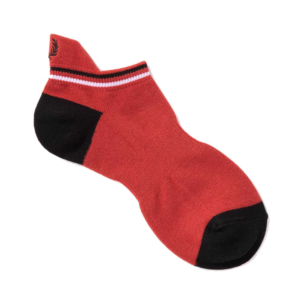 FRED PERRY フレッドペリー Tipped Rib Ankle Socks F19938 アンクルソックス(日本製)