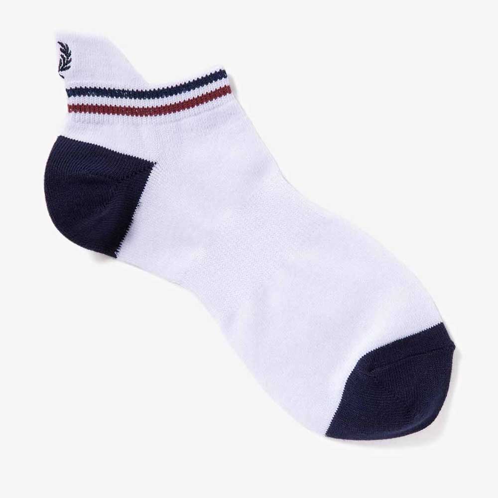FRED PERRY フレッドペリー Tipped Rib Ankle Socks F19999 アンクルソックス(日本製)