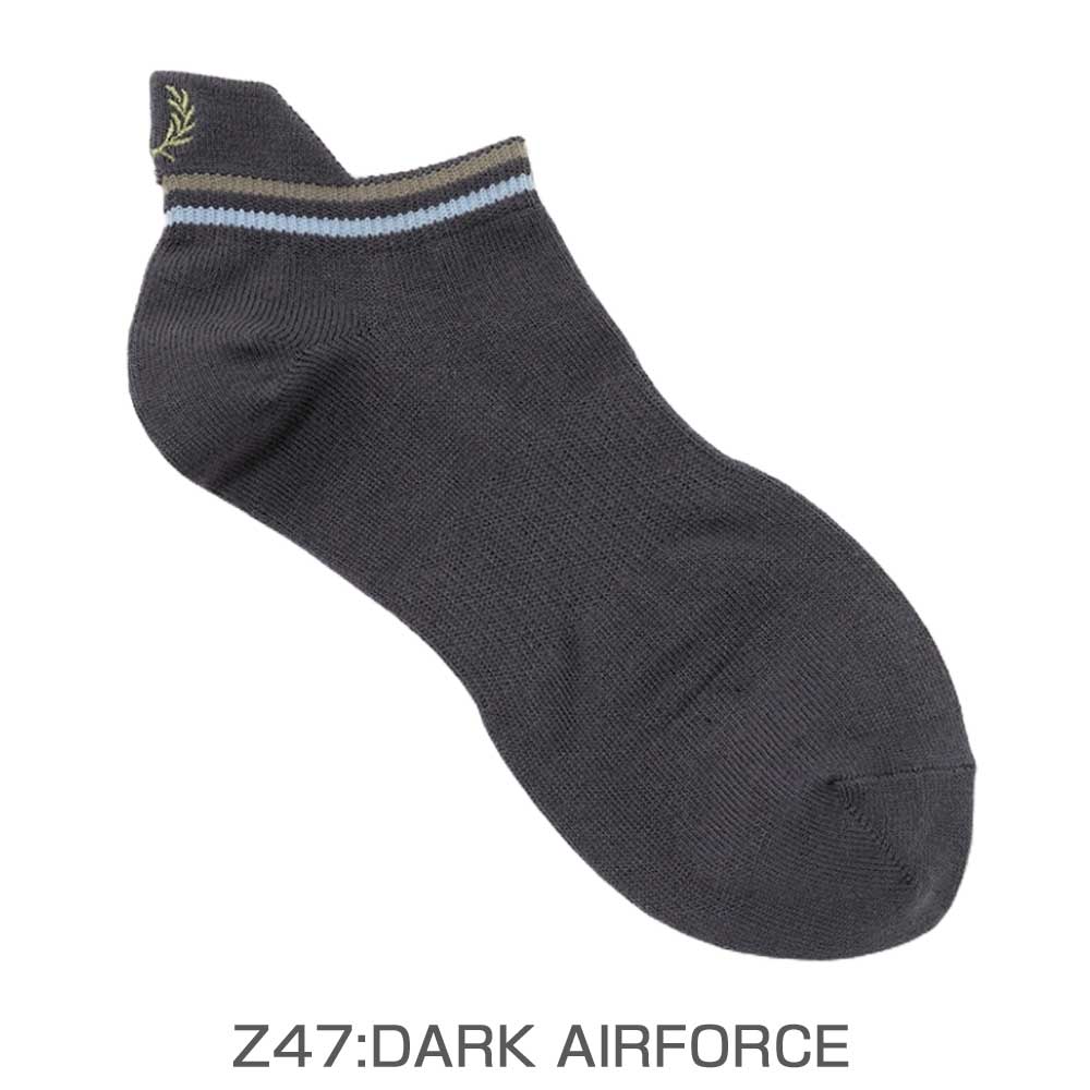 FREDPERRYフレッドペリーTippedRibAnkleSocksF19999アンクルソックス(日本製)