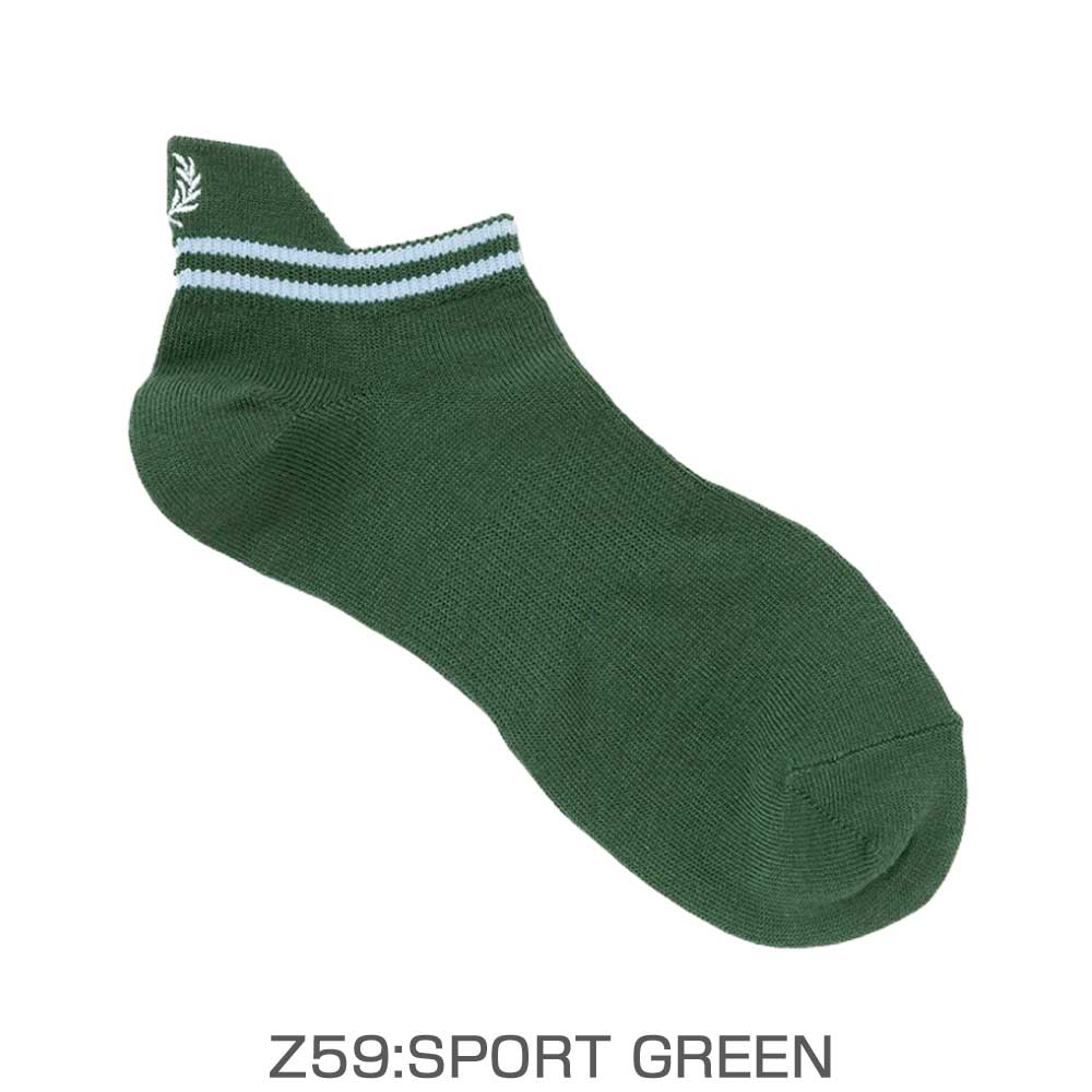 FREDPERRYフレッドペリーTippedRibAnkleSocksF19999アンクルソックス(日本製)