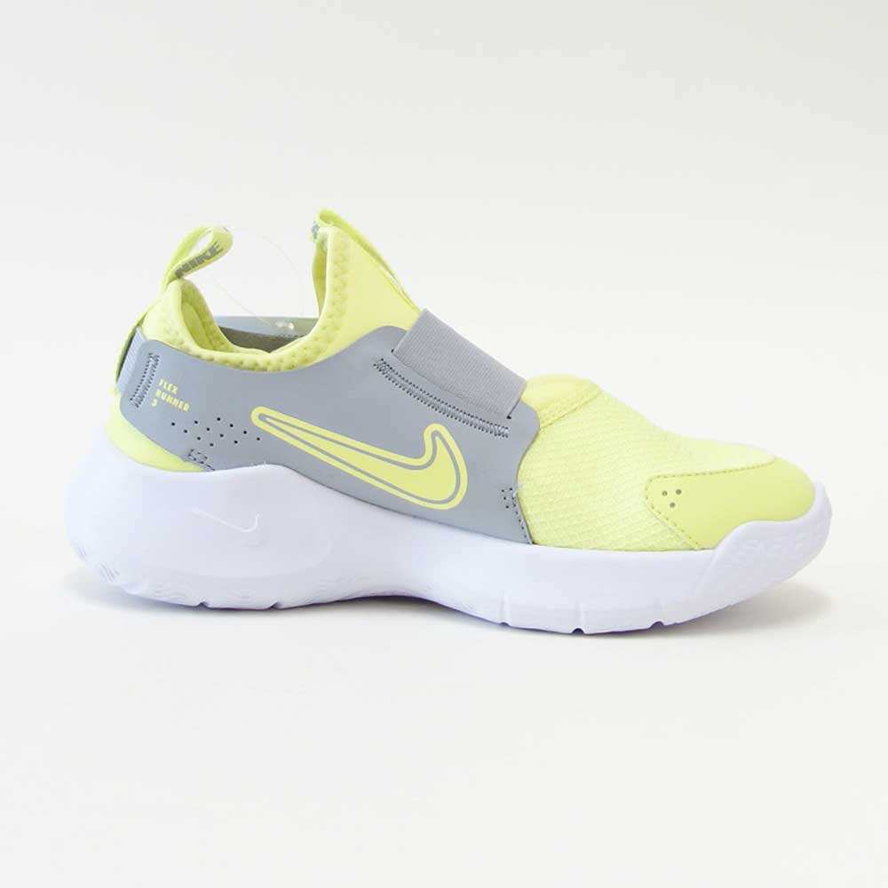 NIKEナイキFN1449105フレックスランナー3PSサミットホワイト/ホワイト/ライトレモンツイストNIKEFLEXRUNNER3PS(キッズシューズ)ランニングスリッポン「靴」