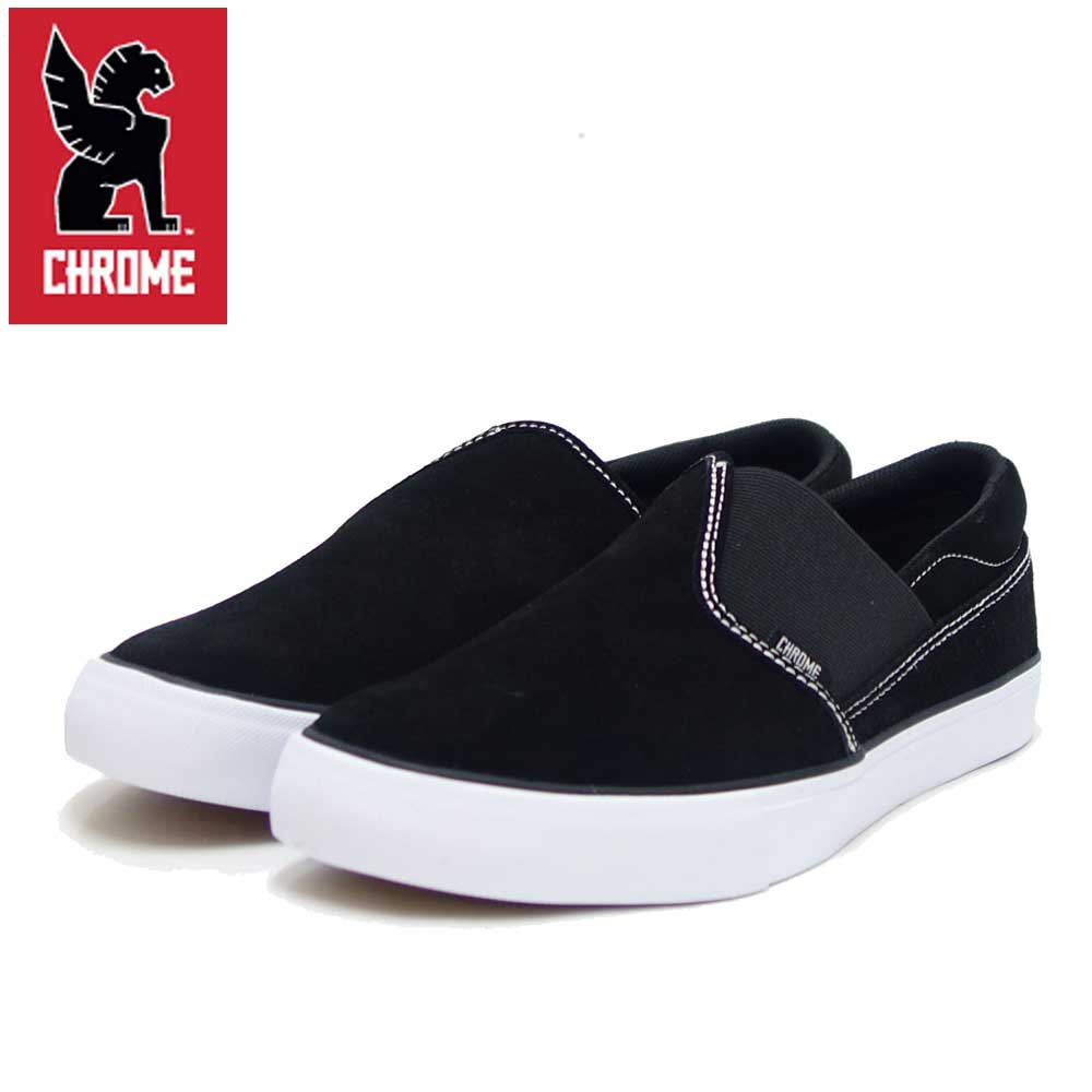 クローム CHROME DIMA 2.0 SUEDE(ディマ 2.0 スエード)ブラック/ホワイト (FW-169-BWSD) タフなアーバンスニーカー 「靴」