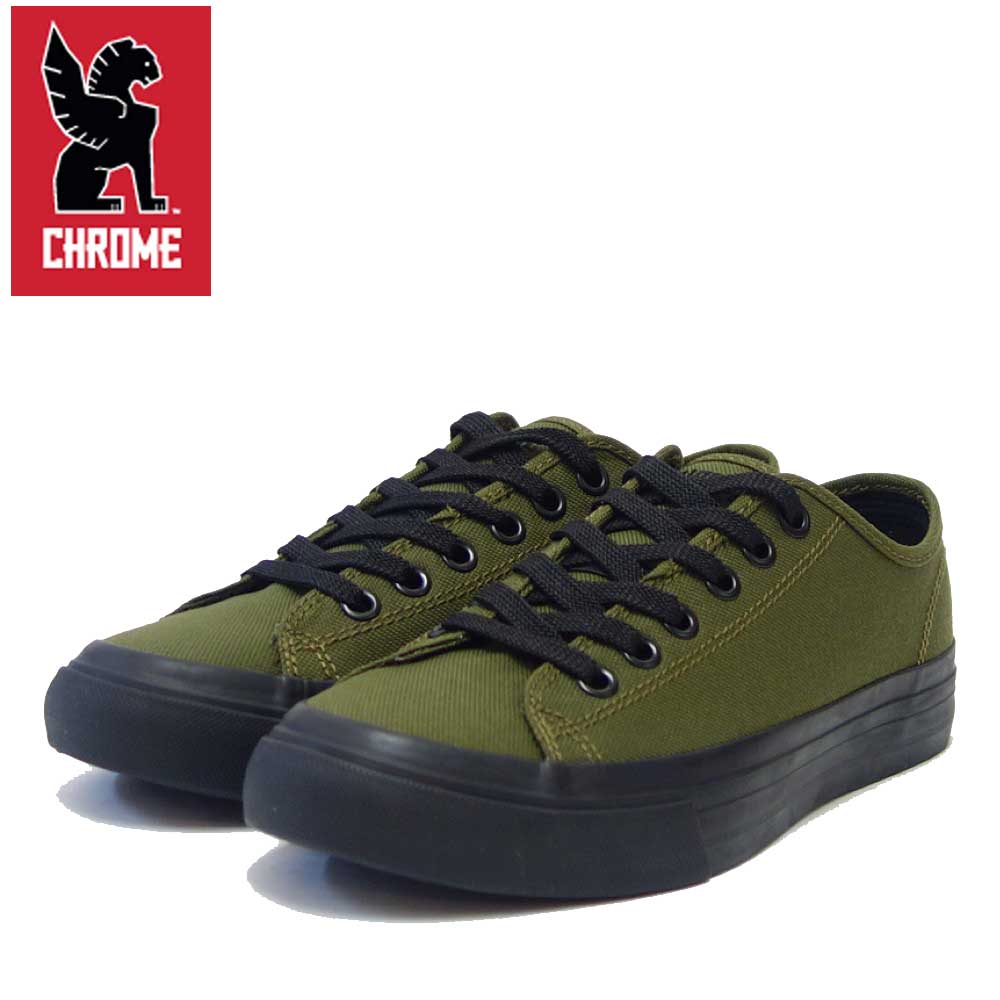 クローム CHROME KURSK AW(クルスク AW)OLIVE LEAF (FW-173-OLLF) タフなアーバンスニーカー 「靴」