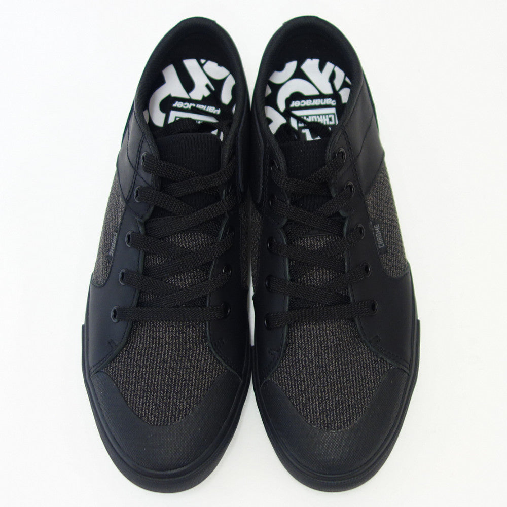 クローム CHROME SOUTHSIDE 3.0 LOW(サウスサイド 3.0 LOW)BLACK / BLACK (FW-176-BKBK) タフなアーバンスニーカー 「靴」
