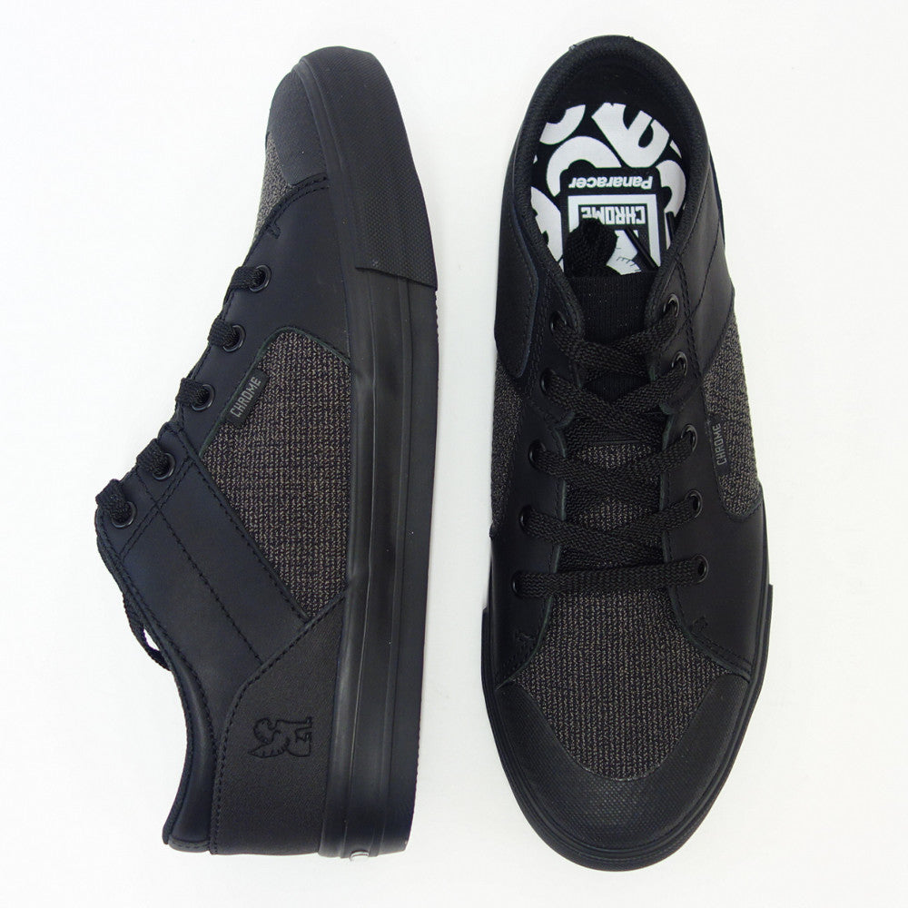 クローム CHROME SOUTHSIDE 3.0 LOW(サウスサイド 3.0 LOW)BLACK / BLACK (FW-176-BKBK) タフなアーバンスニーカー 「靴」