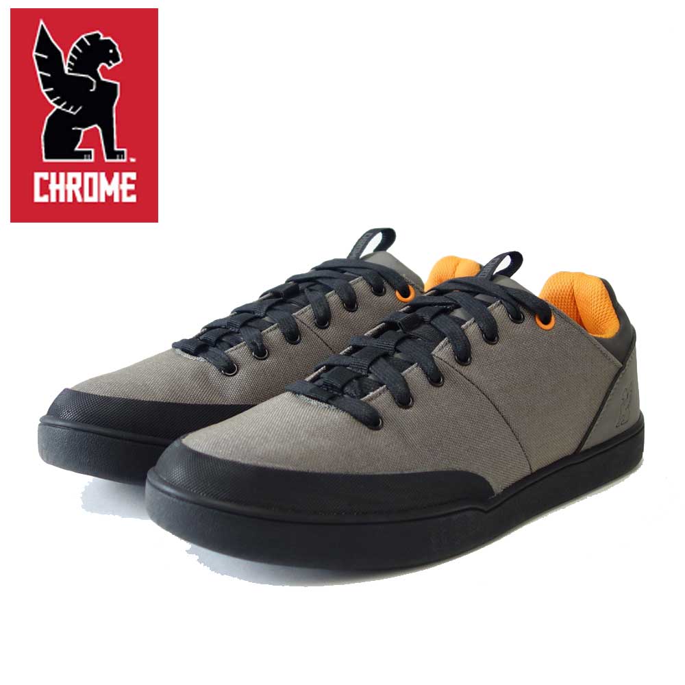 クローム CHROME BROMLEY LOW FW-182 (ブロムリー ロウ)ブラック ・ グレー (BKGU ・ THBK) タフなアーバンスニーカー 「靴」