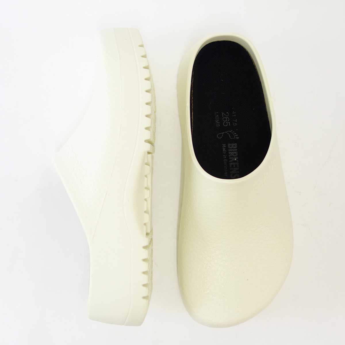 BIRKENSTOCK ビルケンシュトック プロフェッショナル SUPER BIRKI gp068021 ホワイト(ユニセックス) スーパービルキ(ドイツ製)フットベッド サボ 「靴」サンダル ALPRO アルプロ