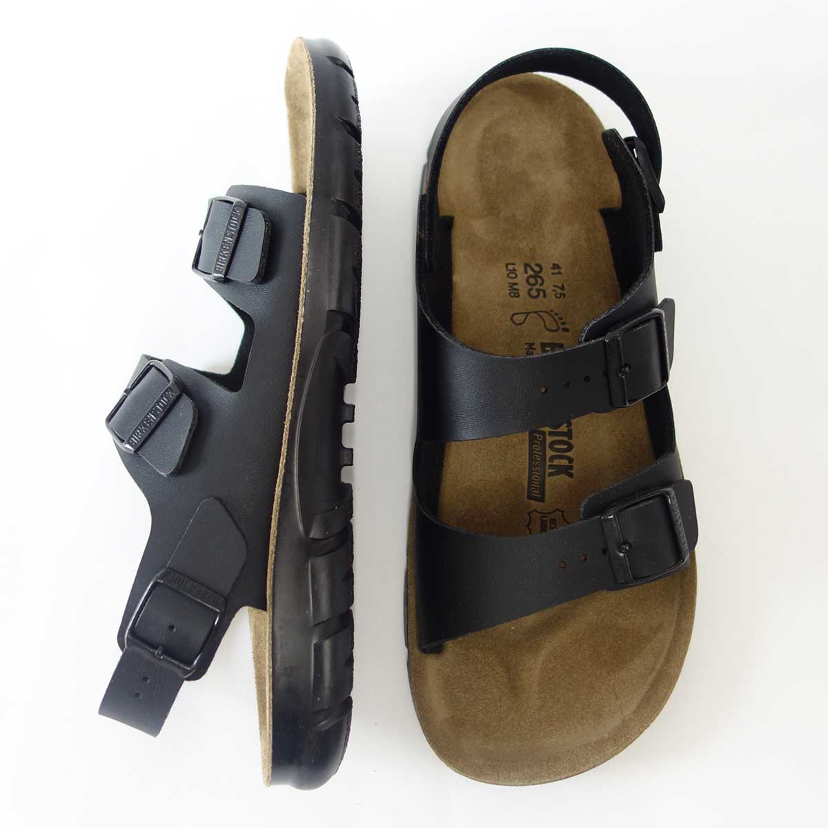 ビルケンシュトック BIRKENSTOCK プロフェッショナル KANO(カノ)GP 500781 ブラック(メンズ)衝撃吸収ヒールパッド 「靴 」サンダル ALPRO アルプロ