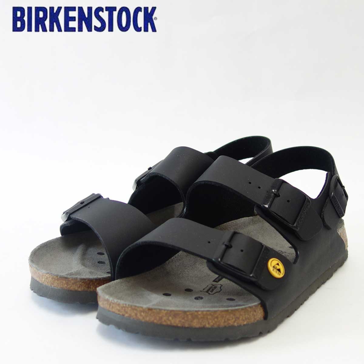 BIRKENSTOCK ビルケンシュトック プロフェッショナル MILANO(ミラノ) ESD(帯電消散機能付き) GP 634790 ブラック(メンズ) 「靴」サンダル ALPRO アルプロ 医療機関用
