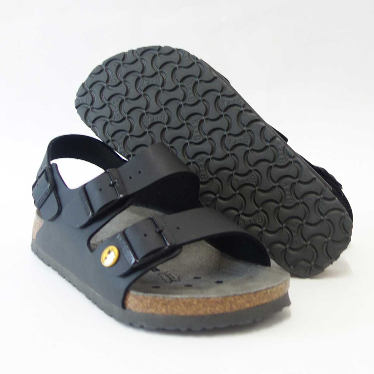 BIRKENSTOCK ビルケンシュトック プロフェッショナル MILANO(ミラノ) ESD(帯電消散機能付き) GP 634790 ブラック(メンズ) 「靴」サンダル ALPRO アルプロ 医療機関用