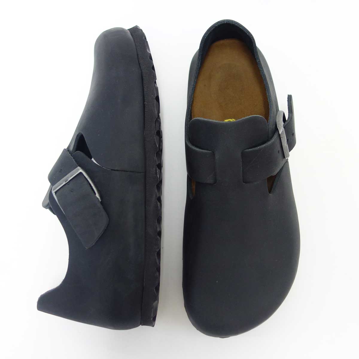 BIRKENSTOCK(ビルケンシュトック)  LONDON(ロンドン)ユニセックス GS 166543(オイルドレザー/ブラック) ドイツ生まれの快適シューズ 「靴」