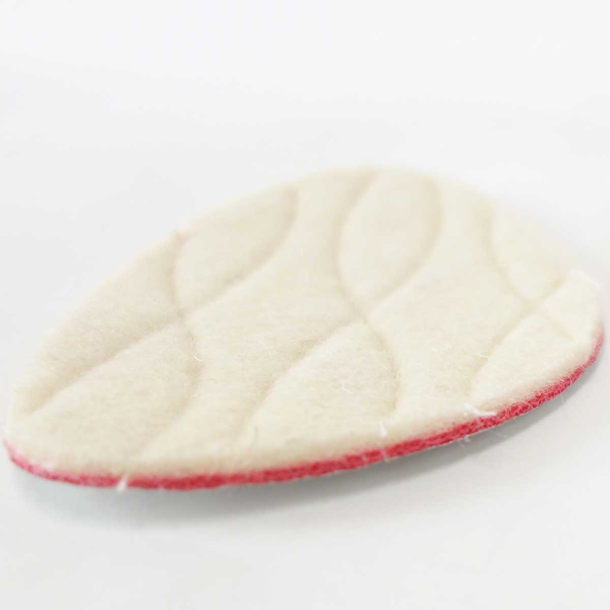 《メール便可》つま先用/防寒・保温・冷え性対策インソール(ドイツ製) club VINTAGE COMFORT ハイブリッドウール・ハーフ(レディース) クラブヴィンテージ ハーフインソール(羊毛&断熱シート)