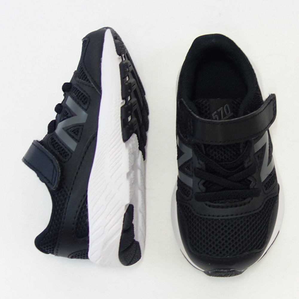 ニューバランス new balance IT570 ブラック(キッズ インファント) マジックテープ スニーカー「靴」