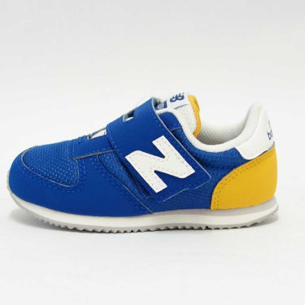 ニューバランス new balance IZ420MJA ブルー(キッズ インファント) マジックテープ スニーカー ベビーシューズ「靴」