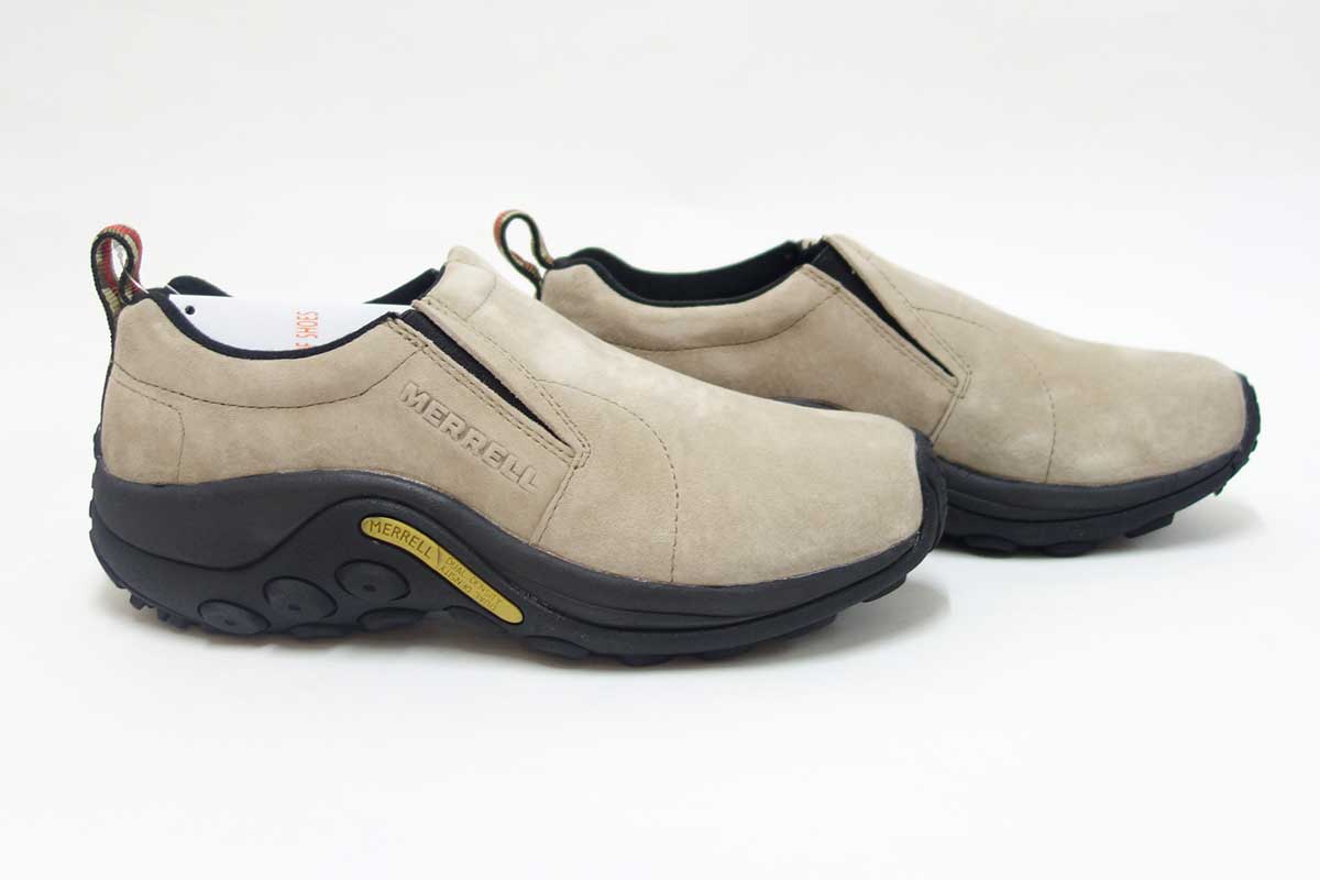 MERRELL メレル ジャングルモック<BR>Jungle moc 60801 Taupe<BR>(メンズ)エアークッションで快適ウォーク<br>「靴」
