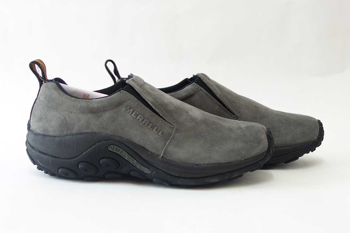 MERRELL メレル ジャングルモックJungle Moc 60805 ピューターPEWTER(メンズ) エアークッションで快適ウォーク 「靴」