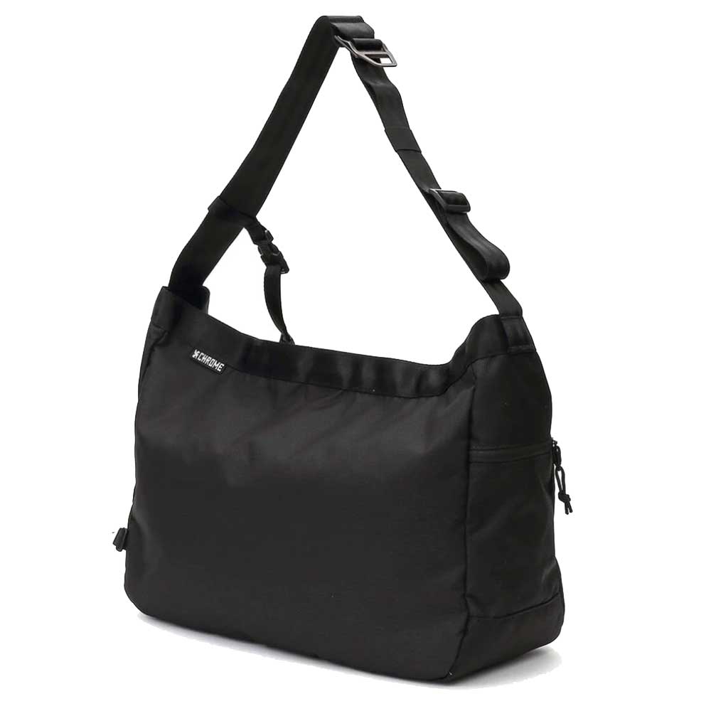 CHROME クローム NEWSPAPER MESSENGER(ニュースペーパー メッセンジャー) 軽量 耐水 26L JP197BK カラー:ブラック ショルダーバッグ メッセンジャーバッグ