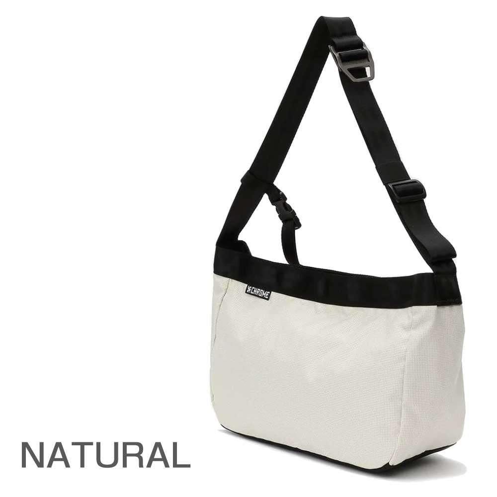 CHROME クローム ニュースペーパー メッセンジャー スモール バッグ NEWSPAPER MESSENGER SM JP198 (カラー:BLACK・NATURAL・OIL GREEN) 容量:9L 耐水 メッセンジャーバック スリングバック ボディーバッグ