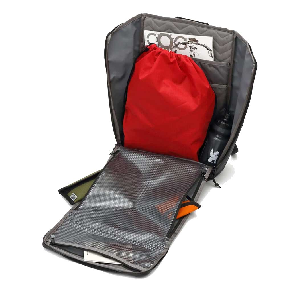 CHROME クローム VOLCAN PACK PLUS(ボルカン パック プラス) 完全防水バックパック JP199BKTP (カラー BLACK TARP) 容量:32L 防水 メッセンジャーバック デイパック