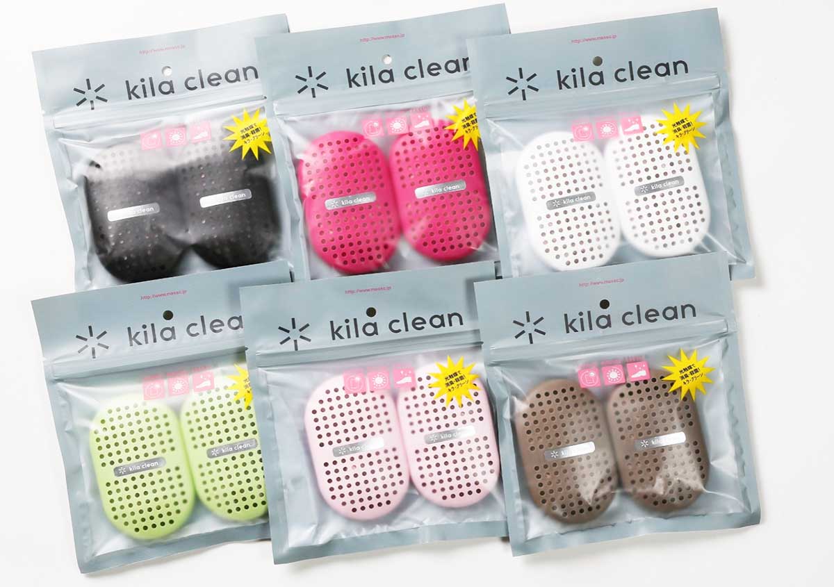 靴の消臭・除菌 【kila clean】キラクリーン 菌の繁殖を抑え、靴の中を抗菌化します(日本製)