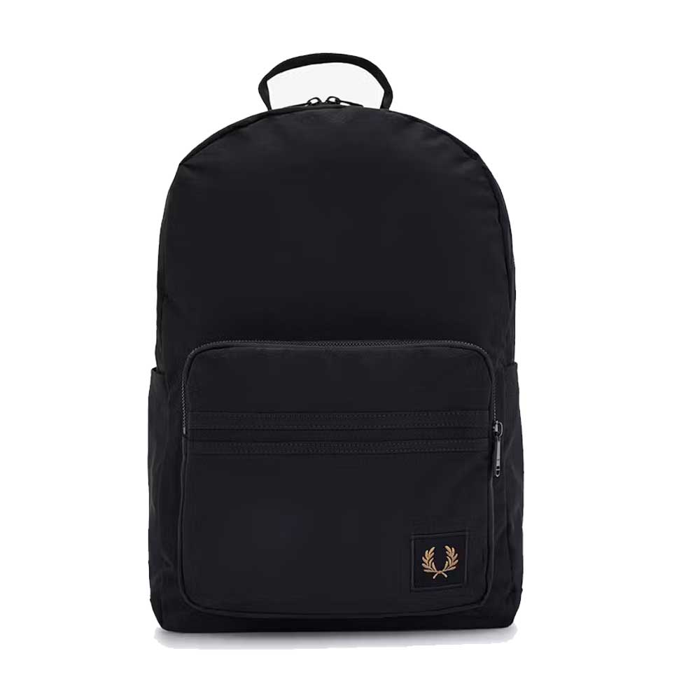 FREDPERRYフレッドペリーNylonBadgeBackpackL1192102(BLACK)リュックバックパック