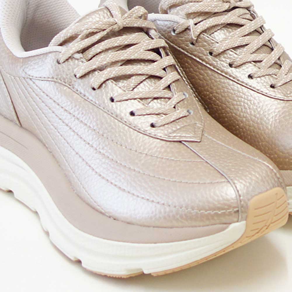 ヨネックスYONEXL128(レディース)撥水快適ウォーキングパワークッションプラスハンズフリー楽々フィット3.5E膝腰負担軽減旅行靴