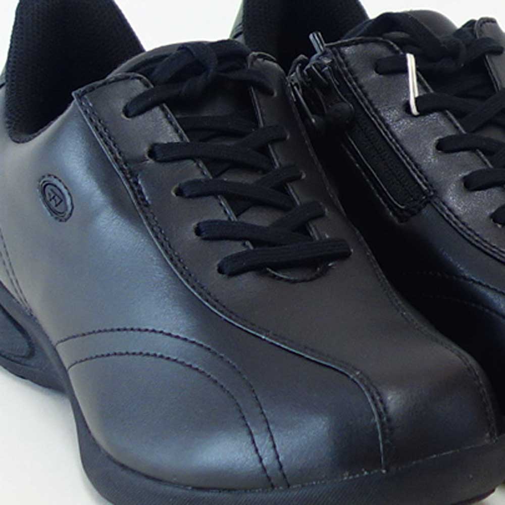 ヨネックスYONEXL130W007ブラック(レディース)撥水快適ウォーキングパワークッションプラスハンズフリー楽々フィット4.5E膝腰負担軽減旅行靴