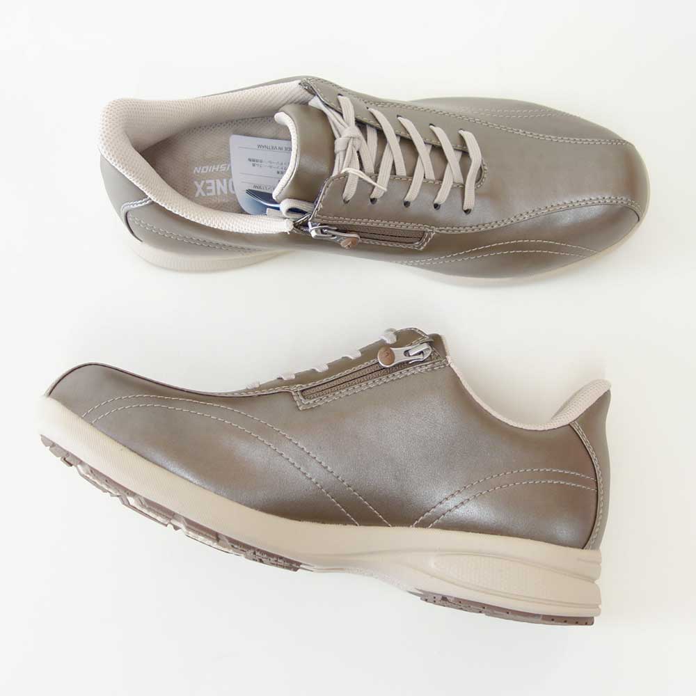 ヨネックスYONEXL130W(レディース)撥水快適ウォーキングパワークッションプラスハンズフリー楽々フィット4.5E膝腰負担軽減旅行靴