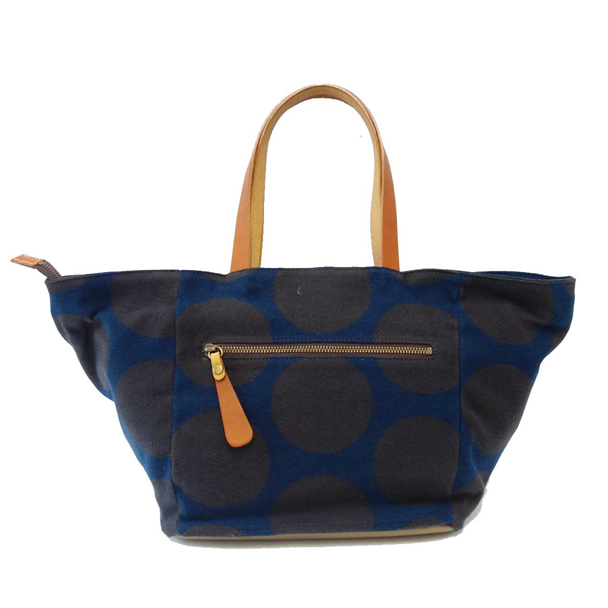 ラヘラ Lahella Polka ポルカ L-212 ネイビー(日本製)トートバッグ