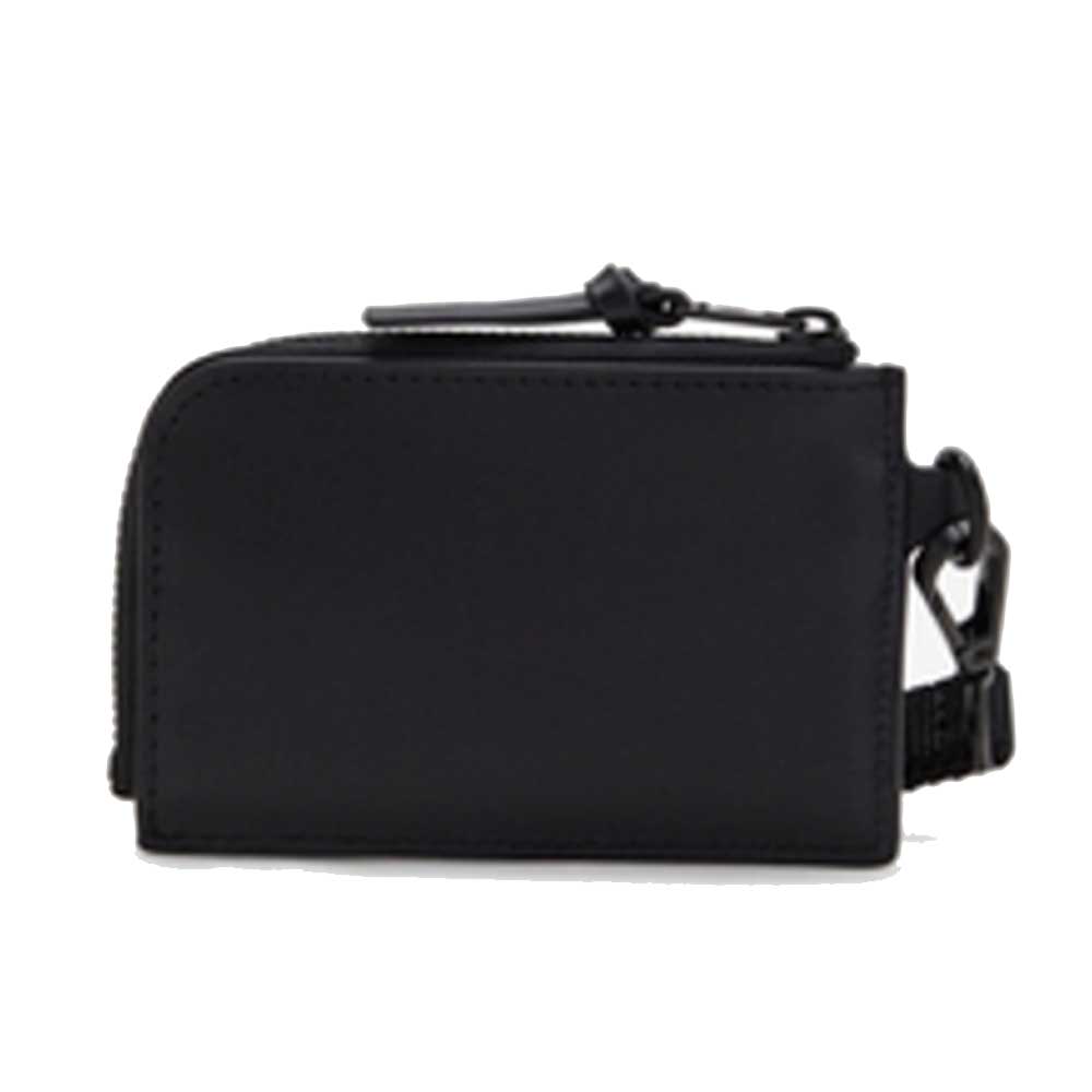 FRED PERRY フレッドペリー BURNSHD LTHER ZIP WALL LANYARD L6295102(BLACK) レザー ラウンドジップ ウォレット