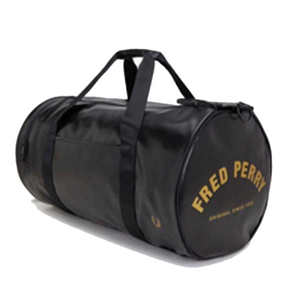 フレッドペリーバッグFREDPERRYTONALLARGEBARRELBAGL9255774(BLACK)ラージサイズバレルバッグドラムバッグボストンバッグ