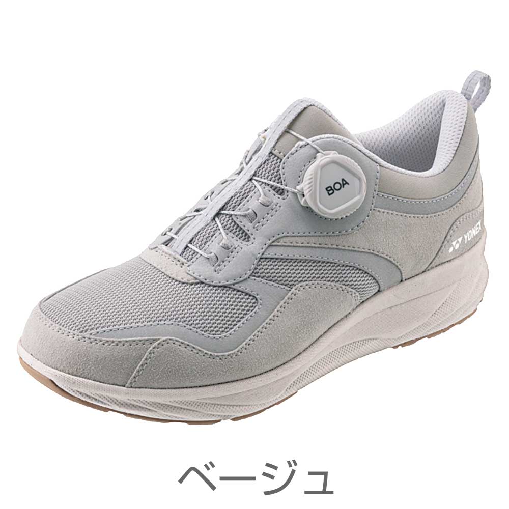 ヨネックス YONEX LC114(レディース)Boaフィットシステム 快適ウォーキング ロコストライド メッシュ素材 楽々フィット 3.5E 膝 腰 負担軽減 シニア 旅行