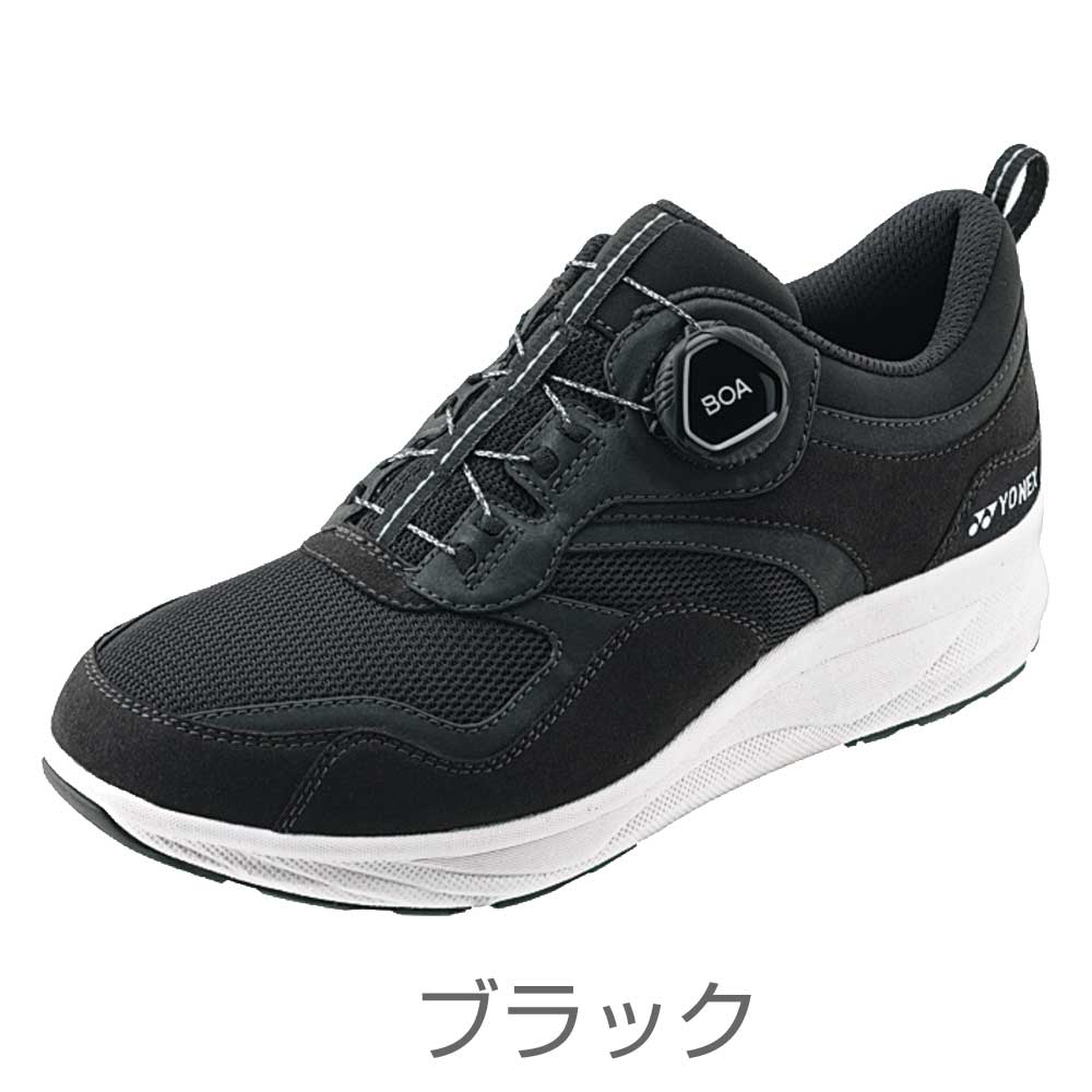 ヨネックス YONEX LC114(レディース)Boaフィットシステム 快適ウォーキング ロコストライド メッシュ素材 楽々フィット 3.5E 膝 腰 負担軽減 シニア 旅行