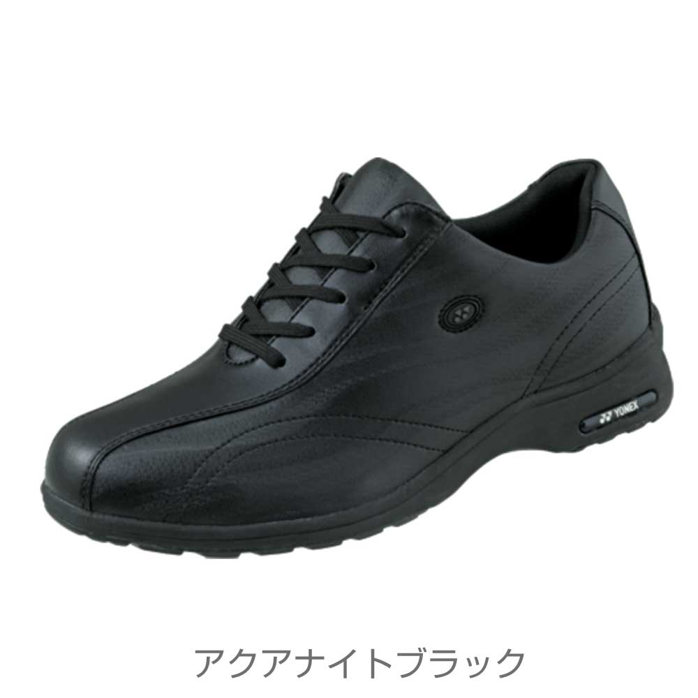 ヨネックス YONEX L30F(レディース)内側ファスナー 快適ウォーキング 撥水ストレッチ PUレザー 楽々フィット 3.5E 膝 腰 負担軽減 シニア 旅行 母の日 ギフト
