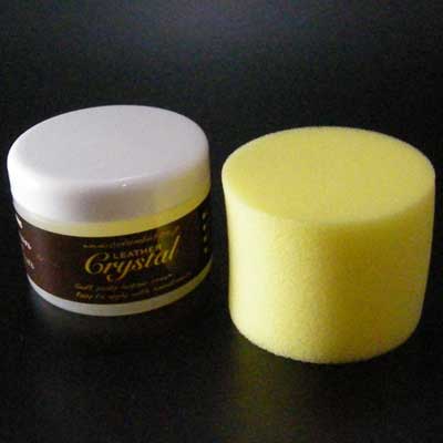 コロンブスCOLUMBUS レザークリスタル LEATHER Crysta ツヤ革専用保革クリーム 日本製 有機溶剤不使用 保革 保護 ツヤ出し スムースレザー