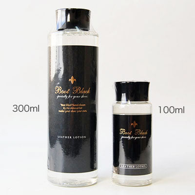 革靴、ワックス等の汚れ落し(ツヤ革専用汚れ落し) Boot Black ブートブラック レザーローション 300ml(日本製) コロンブス《Boot Black》正規取扱店