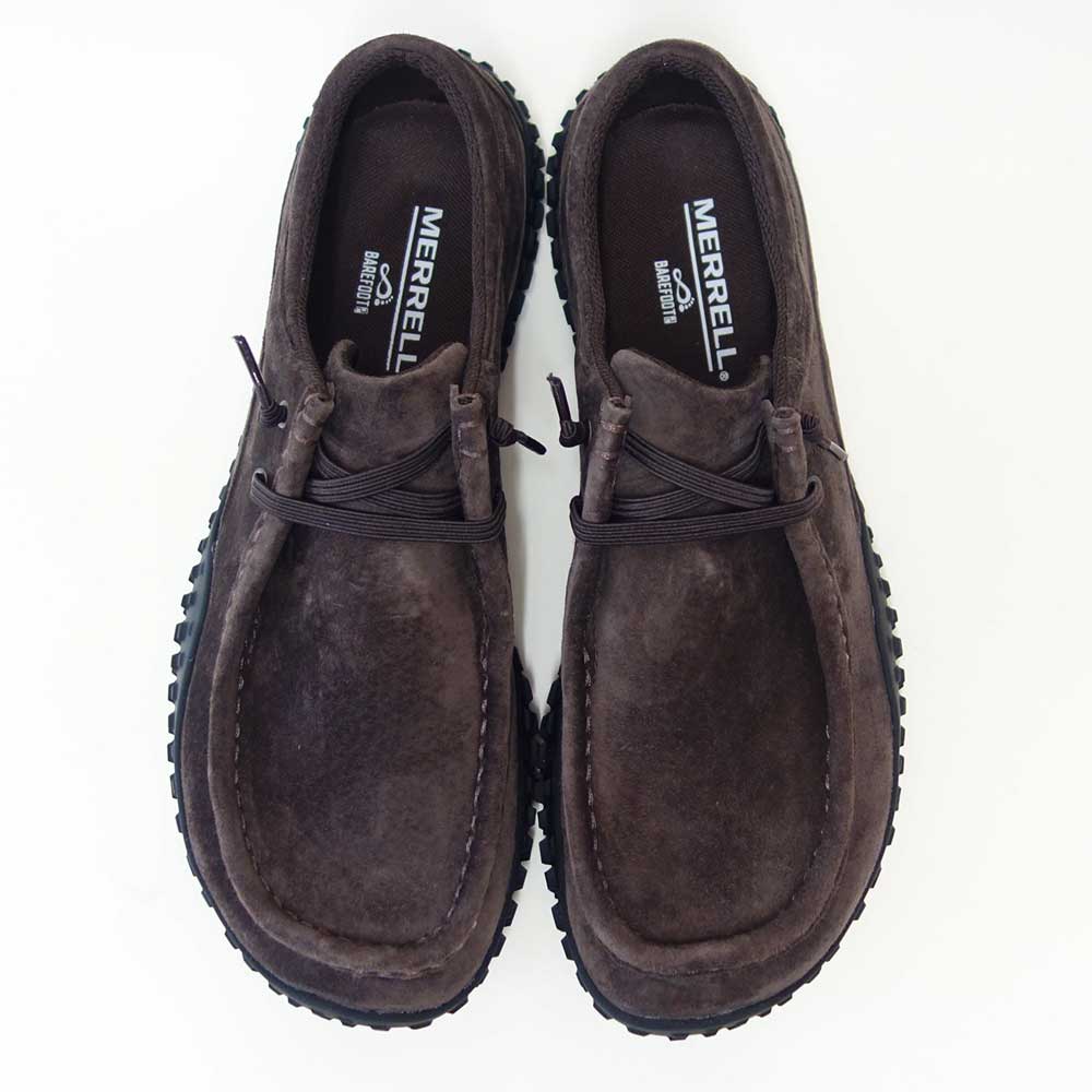MERRELLメレルラプトバンジーWRAPTBUNGEE(メンズ)m032931コーヒーベアフットシューズローカットスエードスニーカー「靴」
