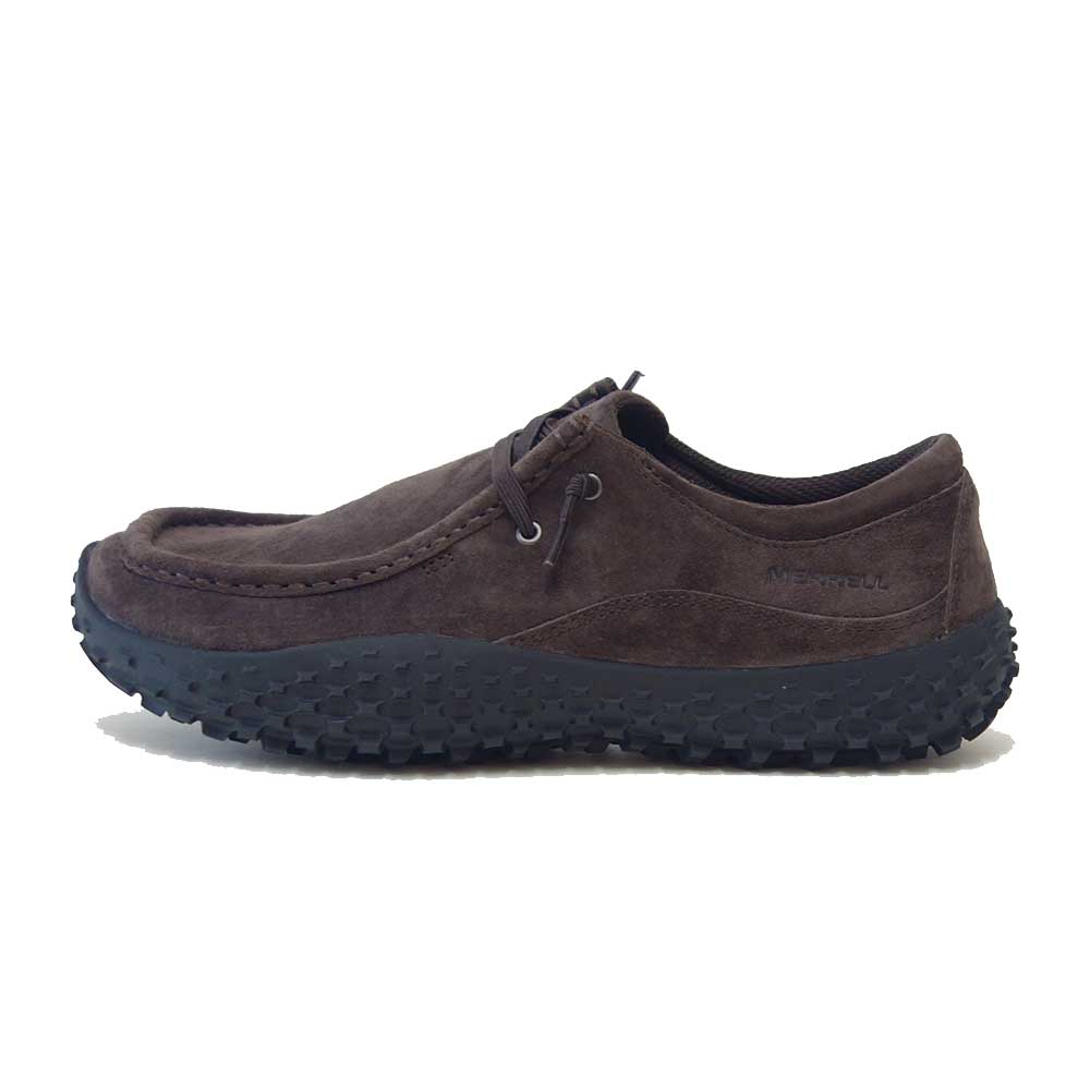 MERRELL メレル ラプト バンジー WRAPT BUNGEE(メンズ) m032931 コーヒー ベアフットシューズ ローカット スエード スニーカー「靴」