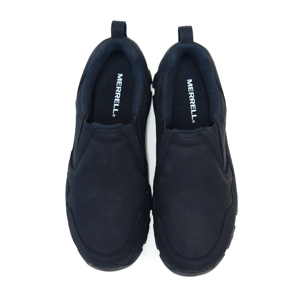 MERRELLメレルコールドパック3サーモモックウォータープルーフ(メンズ)m037207ブラック防水天然皮革スリッポンウィンターウォーキング「靴」