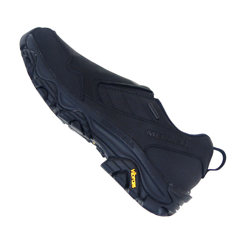 MERRELLメレルコールドパック3サーモモックウォータープルーフ(メンズ)m037207ブラック防水天然皮革スリッポンウィンターウォーキング「靴」