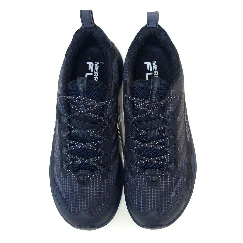 メレルMERRELL(メンズ)モアブスピード2ゴアテックス037513カラー:ブラックGORE-TEX完全防水通気性メッシュアウトドアシューズウォーキングハイキングトレイル「靴」
