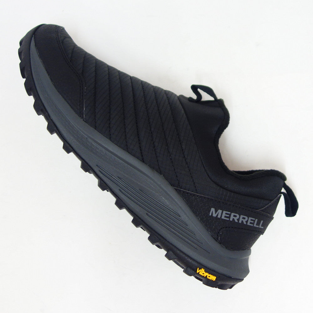 MERRELLメレルノバ3サーモモック(メンズ)m067733ブラックウォーキング高機能ビブラムソール新感覚コンフォートスニーカー「靴」