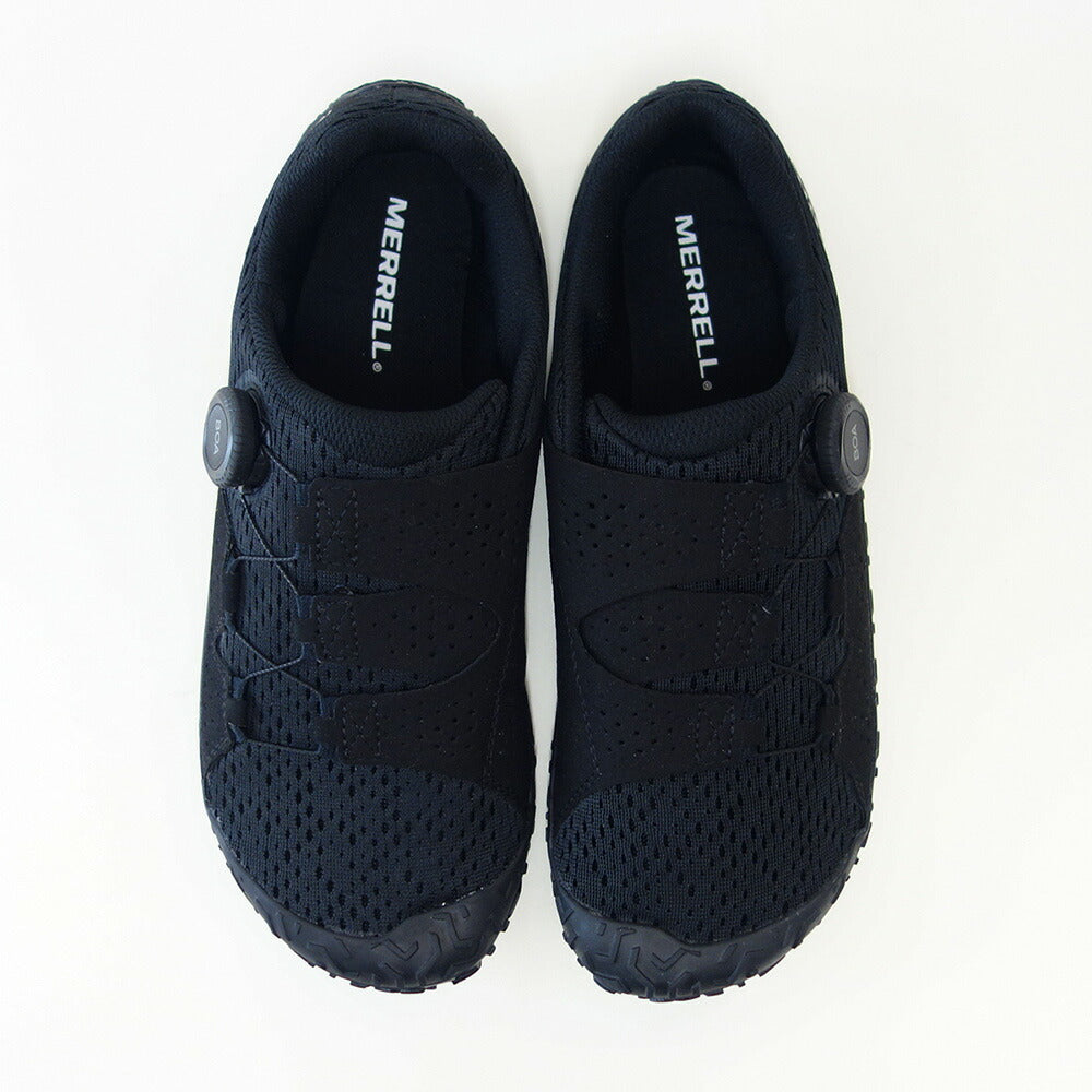 MERRELLメレルベイパーグローブ6ボアVAPORGLOVE6BOA(メンズ)m068453ブラックベアフットシューズローカットウォーキングモデル「靴」