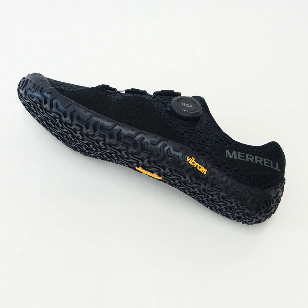 MERRELLメレルベイパーグローブ6ボアVAPORGLOVE6BOA(メンズ)m068453ブラックベアフットシューズローカットウォーキングモデル「靴」