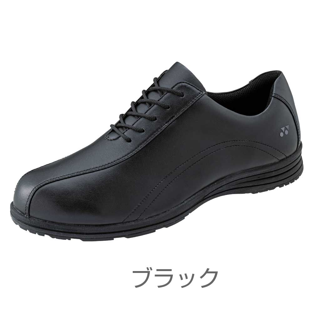 ヨネックス YONEX M118W(メンズ)内側ファスナー 快適ウォーキング 撥水ストレッチ PUレザー 楽々フィット 4.5E 膝 腰 負担軽減 シニア 旅行 父の日 ギフト