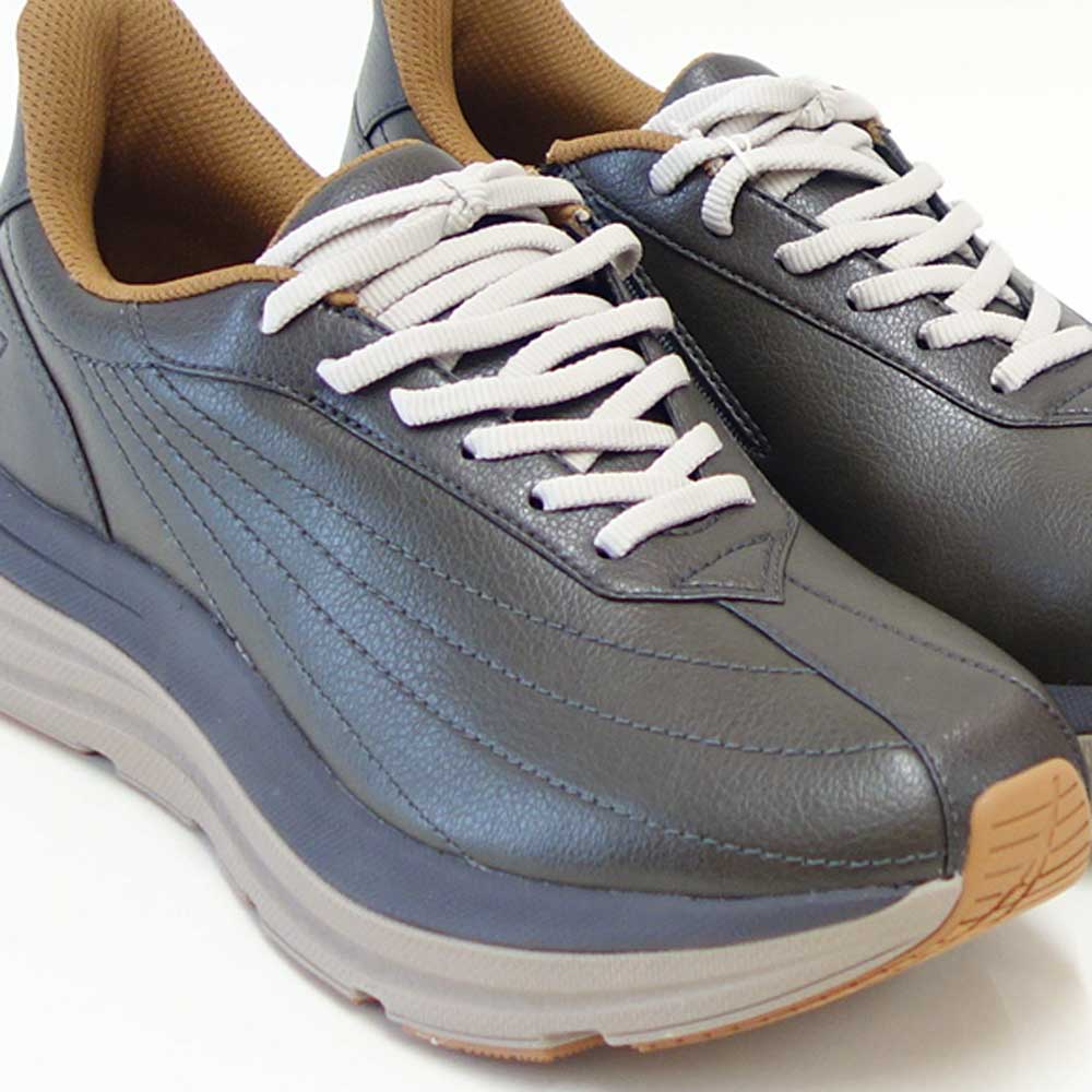 ヨネックスYONEXM128(メンズ)撥水快適ウォーキングパワークッションプラスハンズフリー楽々フィット3.5E膝腰負担軽減旅行靴