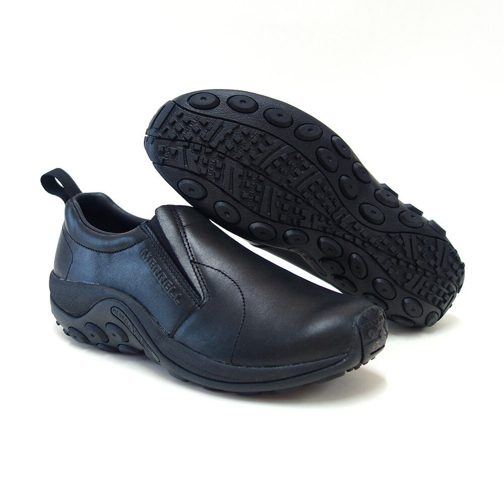 MERRELLメレルジャングルモックレザー2JUNGLEMOCLEATHER2(メンズ)m17199ブラック天然皮革スリッポンウォーキング「靴」