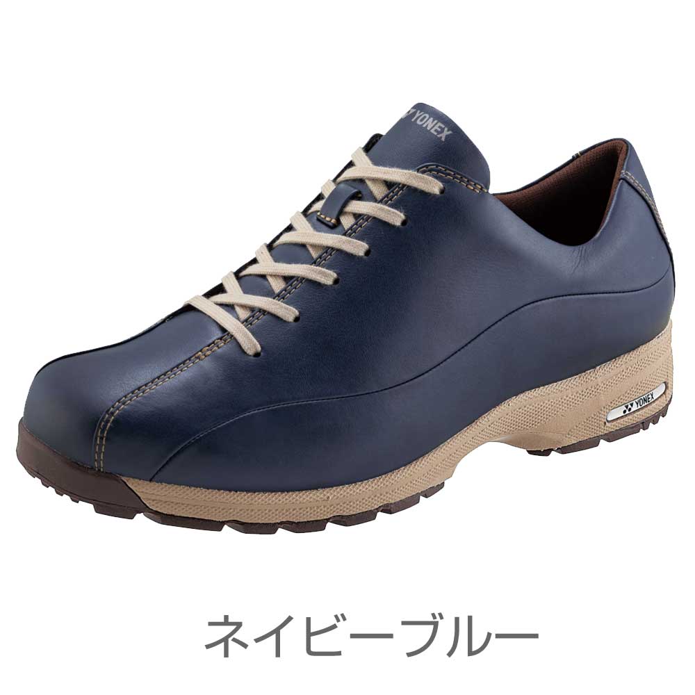 ヨネックス YONEX M21N(メンズ ウォーキング)スニーカー ハイパーライトソール ジップ開閉 超軽量 撥水 ストレッチ素材で足に楽々フィット 3.5E 膝 腰 負担軽減 シニア 旅行